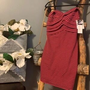 Marilyn Monroe Pink & Black Bodycon Dress NWT